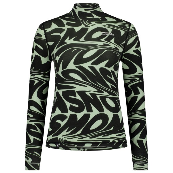 Mons Royale - Women's Cascade Merino Base Layer Mock Neck L/S - Merinounterwäsche Gr M schwarz von Mons Royale