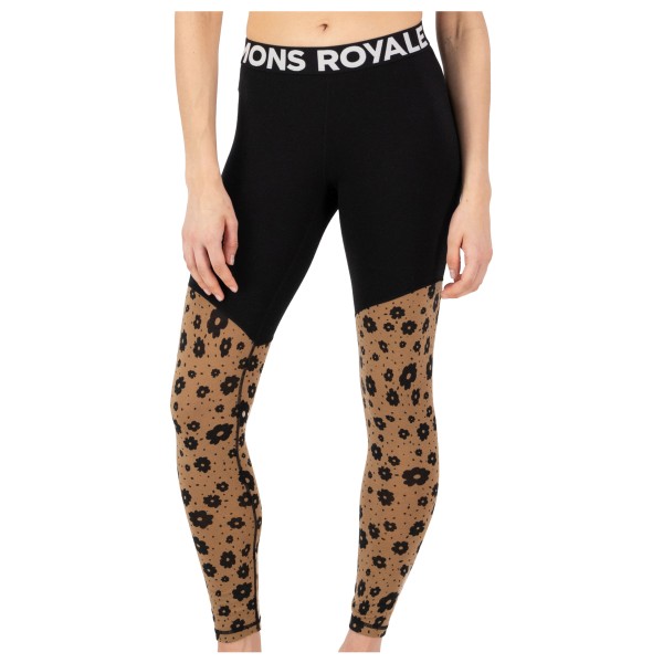 Mons Royale - Women's Cascade Merino Flex 180 Legging - Merinounterwäsche Gr L schwarz von Mons Royale