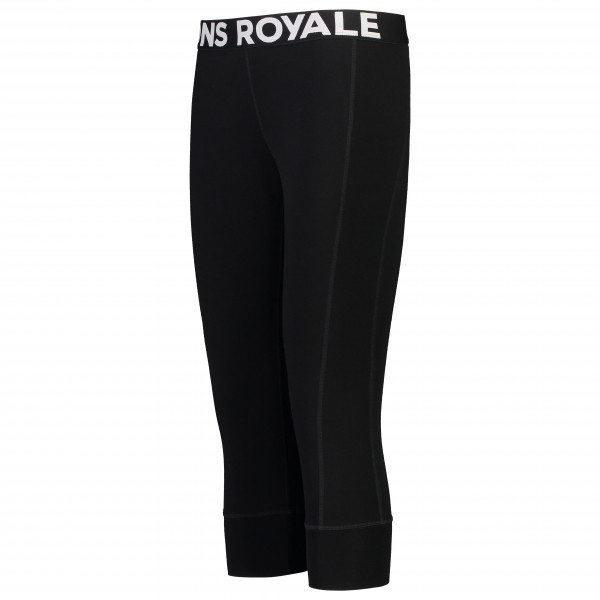Mons Royale - Women's Cascade Merino Flex 200 3/4 Legging - Merinounterwäsche Gr L schwarz von Mons Royale