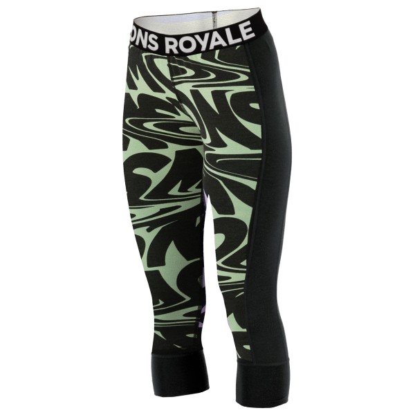 Mons Royale - Women's Cascade Merino Flex 200 3/4 Legging - Merinounterwäsche Gr M schwarz von Mons Royale