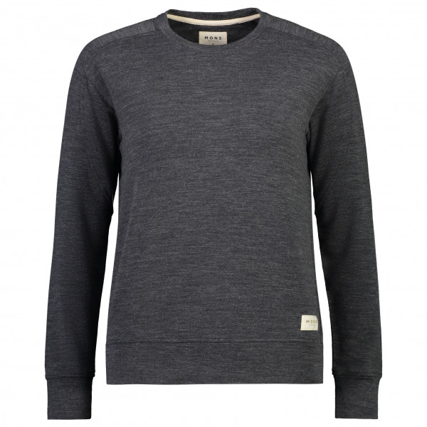 Mons Royale - Women's Covert Lite Crew - Merinopullover Gr S grau von Mons Royale