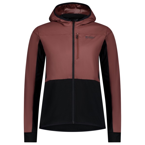 Mons Royale - Women's Diversion Merino Wind Jacket - Fahrradjacke Gr S schwarz/braun von Mons Royale