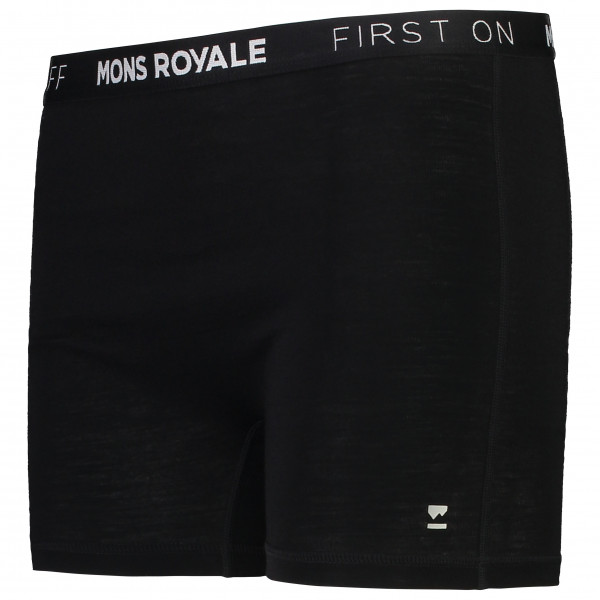 Mons Royale - Women's Hannah Hot Pant - Merinounterwäsche Gr M schwarz Mons Royale - Women's Hannah Hot Pant - Merinounterwäsche Gr M schwarz von Mons Royale