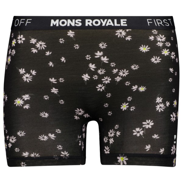 Mons Royale - Women's Hannah Hot Pant - Merinounterwäsche Gr S schwarz von Mons Royale