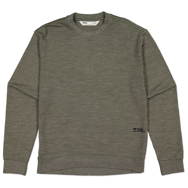 Mons Royale - Women's Horizon Merino Crew - Merinopullover Gr L grau von Mons Royale