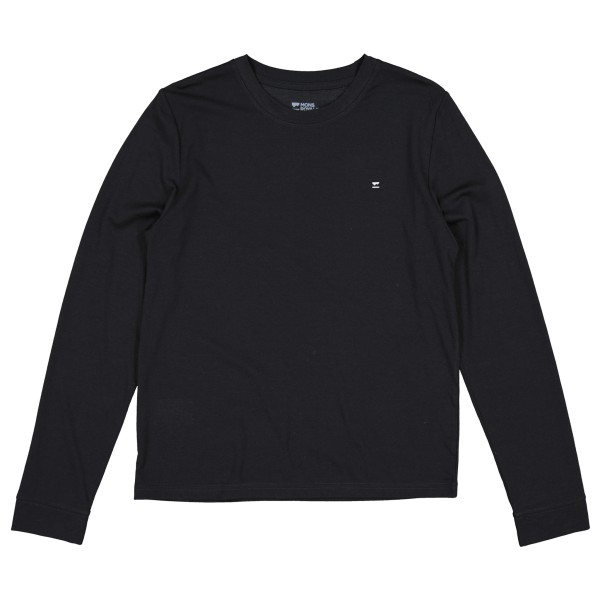 Mons Royale - Women's Icon Merino Air-Con Relaxed L/S - Merinoshirt Gr M schwarz von Mons Royale