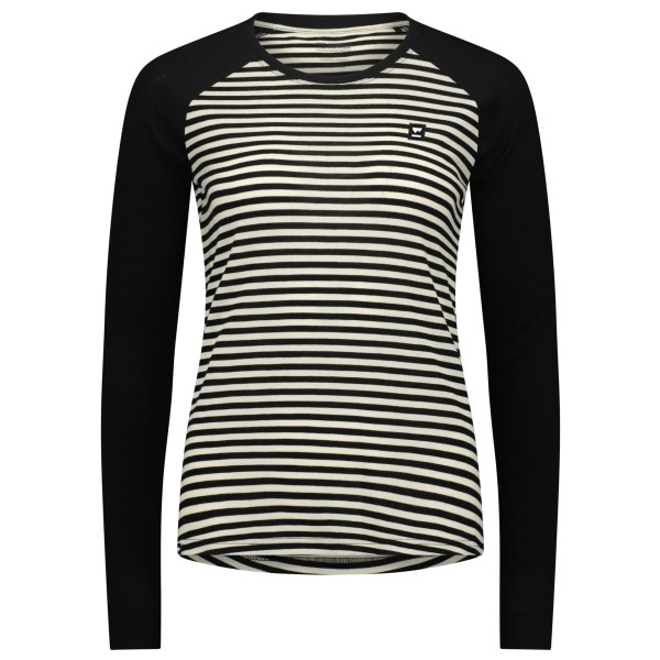 Mons Royale - Women's Icon Merino Raglan L/S - Merinoshirt Gr L schwarz von Mons Royale