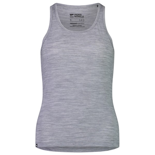 Mons Royale - Women's Icon Tank - Merinounterwäsche Gr M grau von Mons Royale