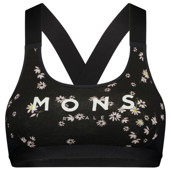 Mons Royale - Women's Stella X-Back Bra - Sport-BH Gr XS schwarz von Mons Royale