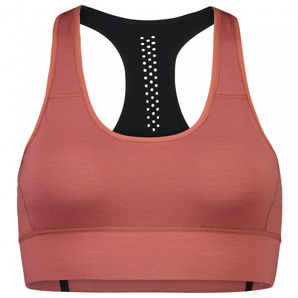 Mons Royale - Women's Stratos Merino Shift Sports Bra - Sport-BH Gr XS rot von Mons Royale