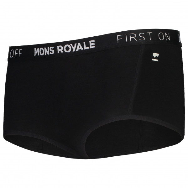 Mons Royale - Women's Sylvia Boyleg - Merinounterwäsche Gr XL schwarz von Mons Royale