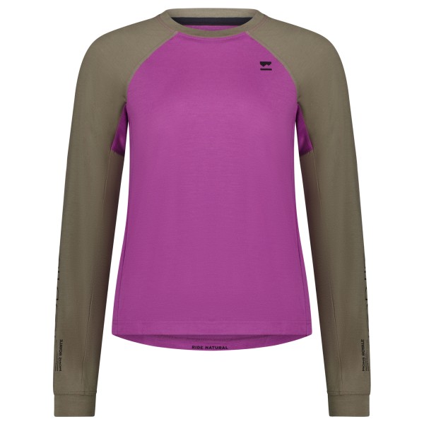Mons Royale - Women's Tarn Merino L/S - Merinolongsleeve Gr S lila von Mons Royale