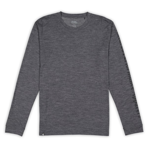 Mons Royale - Zephyr Merino Cool L/S - Merinoshirt Gr M grau von Mons Royale