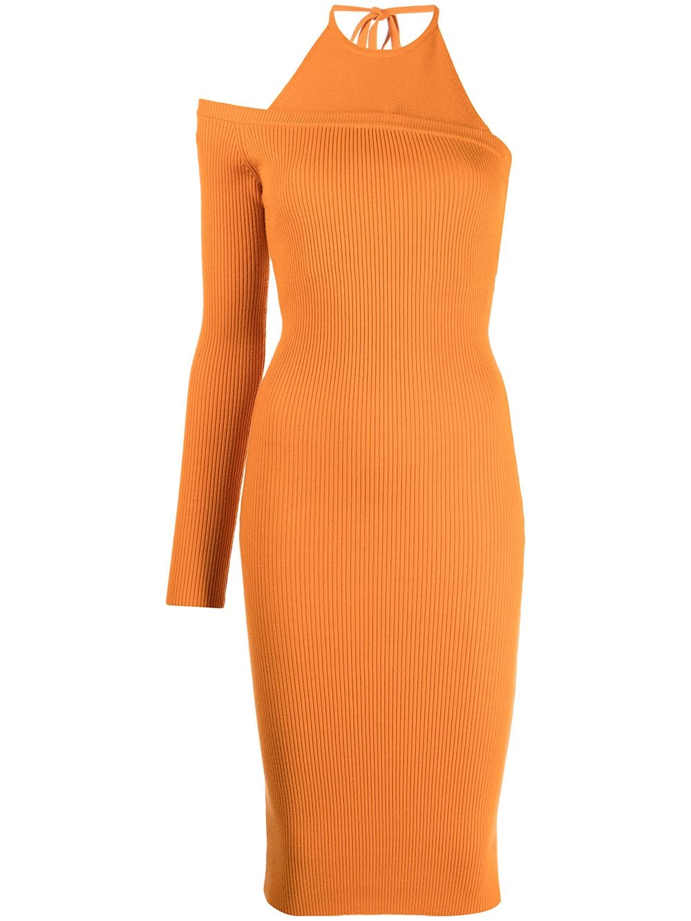 Monse Asymmetrisches Strickkleid - Orange von Monse