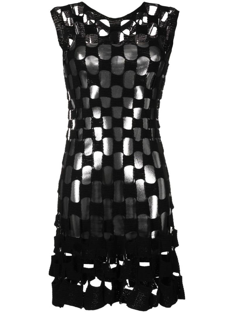 Monse Minikleid mit Cut-Out - Schwarz von Monse