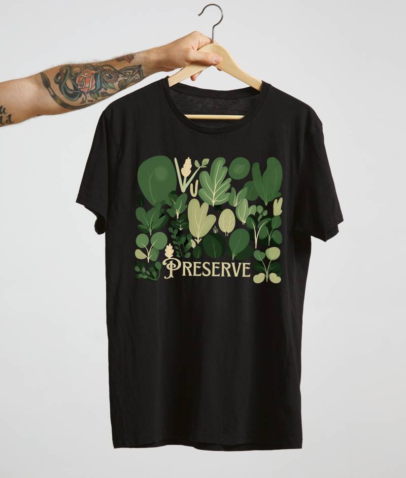 Preserve T-Shirt | Originaldesign Öko Nachhaltig Green Bewahren von MonsensSchmonsens