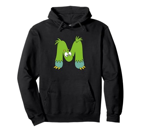 Monster M Alphabet Charakter Kids Fun Pullover Hoodie Monster M Alphabet Charakter Kids Fun Pullover Hoodie von Monster Alphabet Fun Creative Learning