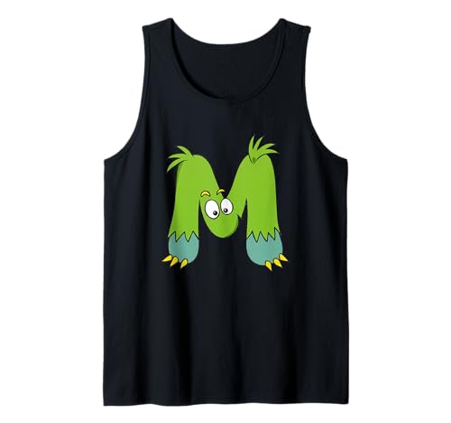Monster M Alphabet Charakter Kids Fun Tank Top Monster M Alphabet Charakter Kids Fun Tank Top von Monster Alphabet Fun Creative Learning