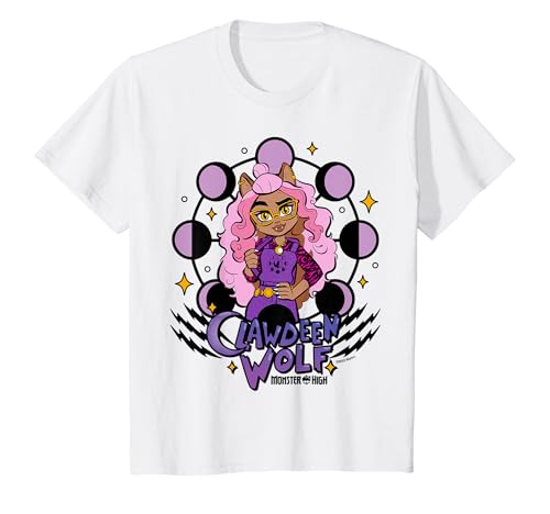 Kinder Monster High - Clawdeen Wolf T-Shirt von Monster High