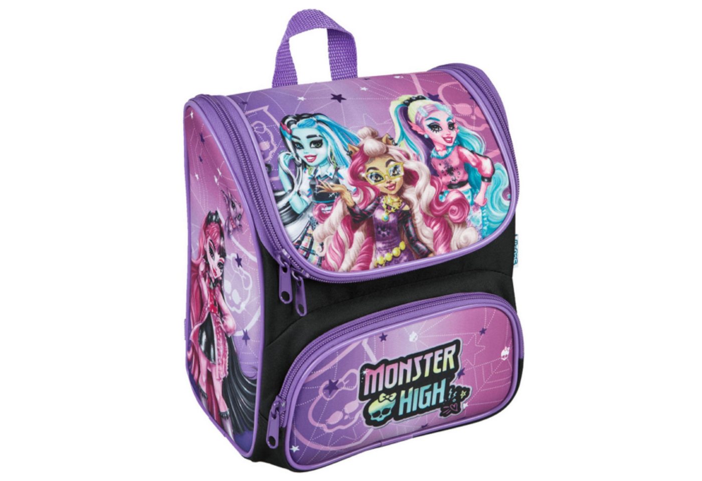 Monster High Kinderrucksack Schulranzen – Ergonomischer Schulrucksack für Schule & Freizeit von Monster High