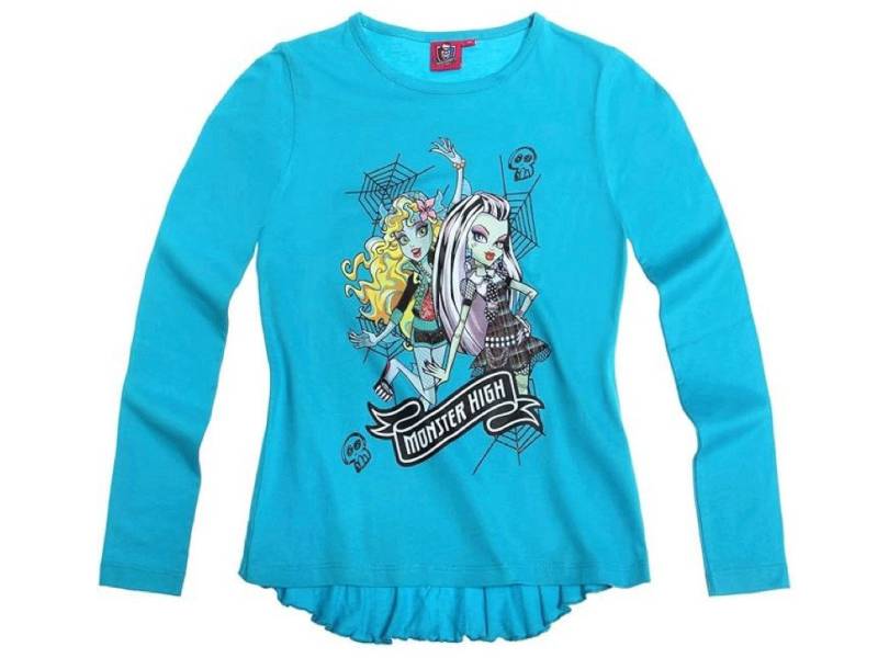 Monster High Langarmshirt in verschiedenen Farben und Größen von Monster High