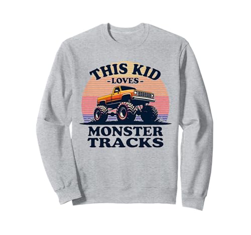 Dieses Kind liebt Monster Trucks für Männer und Jungen Sweatshirt Dieses Kind liebt Monster Trucks für Männer und Jungen Sweatshirt von Monster Truck Adventures Co.