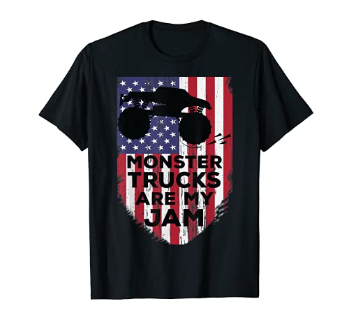 USA-Flagge Monster Truck Are My Jam 4. Juli Männer Frauen Kinder T-Shirt USA-Flagge Monster Truck Are My Jam 4. Juli Männer Frauen Kinder T-Shirt von Monster Truck Are My Jam 2021