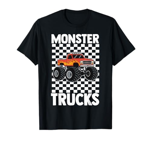 Monster Truck für Kleinkinder Kinder Monster Truck Retro Vintage T-Shirt Monster Truck für Kleinkinder Kinder Monster Truck Retro Vintage T-Shirt von Monster Truck Family Matching Designs Co.
