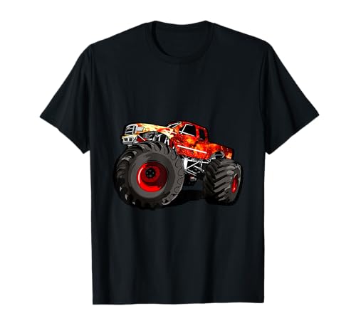 Feuer Monster Truck für große Jungs T-Shirt von Monster Truck
