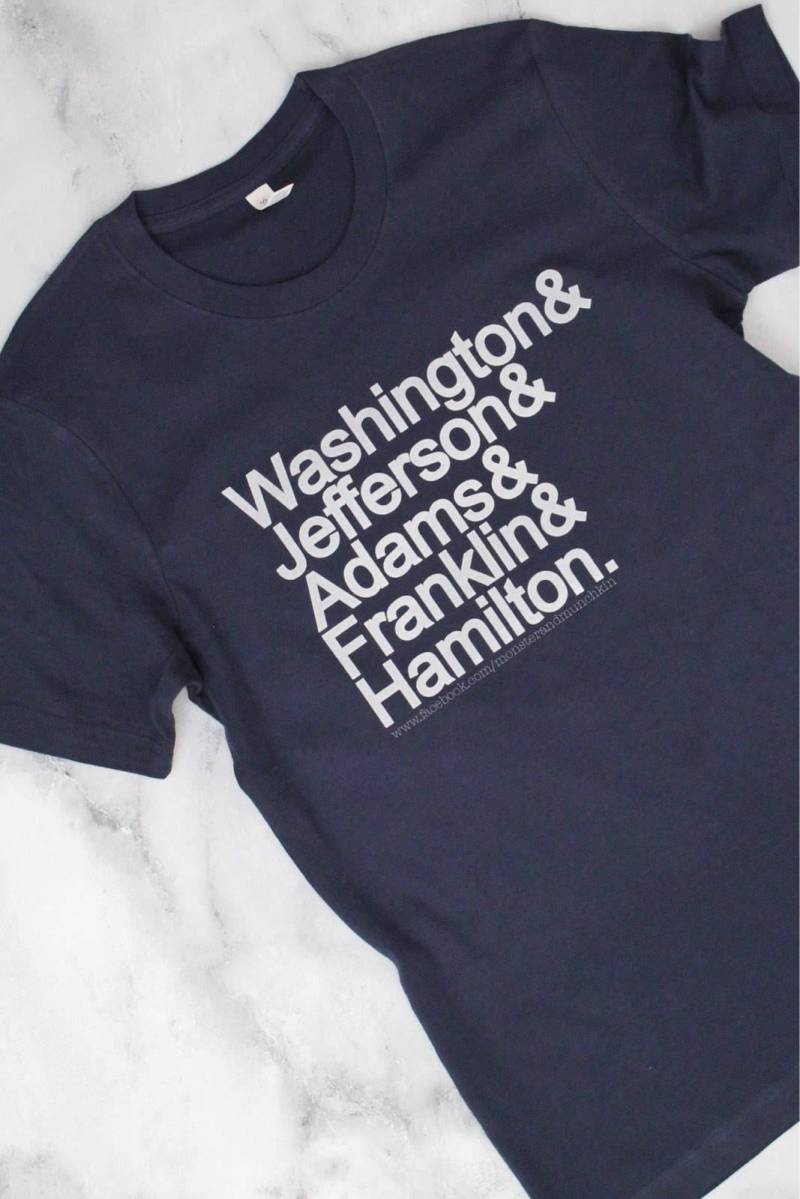 Gründungsväter Shirt, Gründerväter, George Washington, John Adams, Thomas Jefferson, Benjamin Franklin, Alexander Hamilton, Hamilton von MonsterAndMunchkin