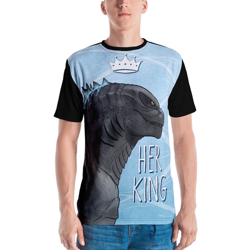 Ihr König Herren All-Graphic T-Shirt von MonsterMarchDesign