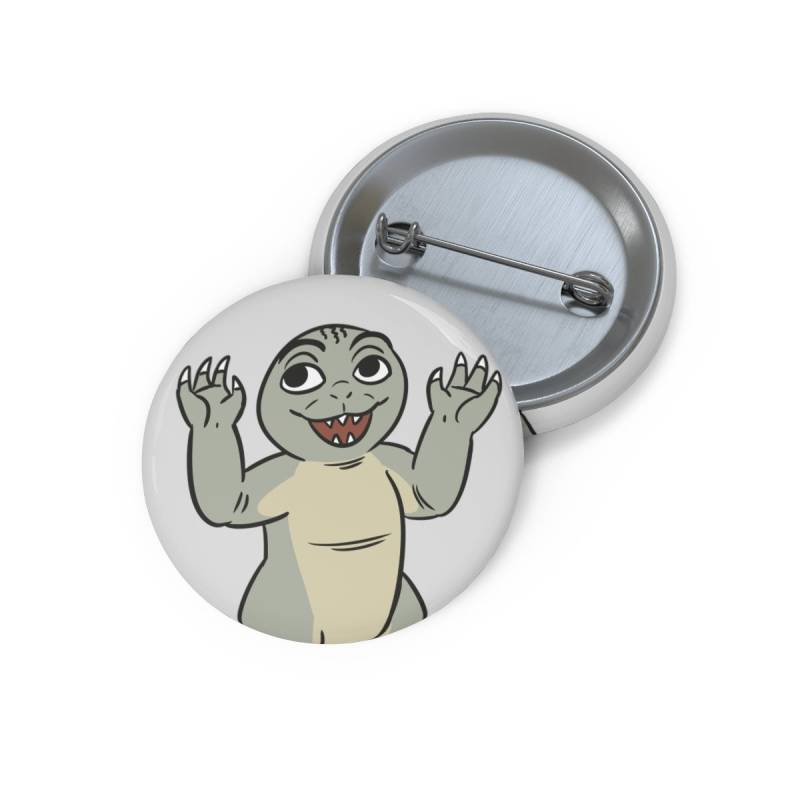Kaiju Babies - Son Pin Button von MonsterMarchDesign