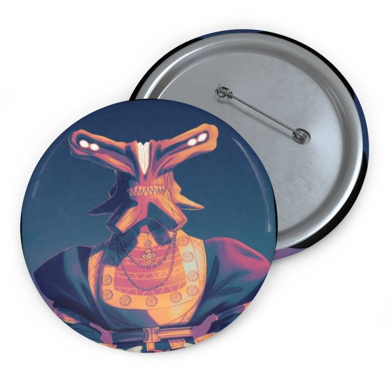 Kaiju Renaissance - Royal Slattern Pin Button von MonsterMarchDesign