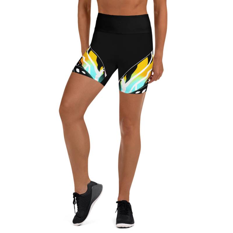 Königin Yoga Shorts von MonsterMarchDesign