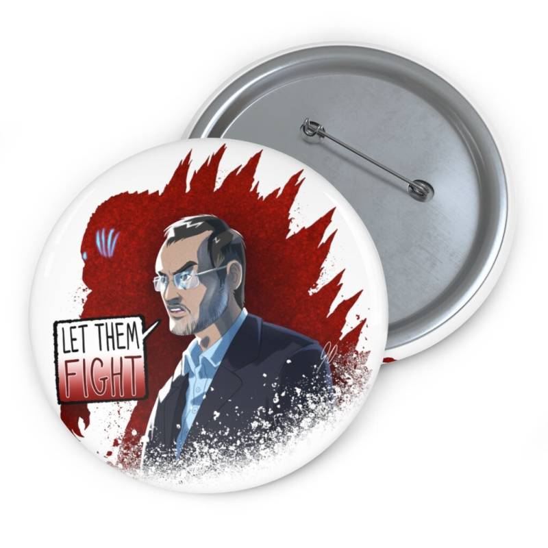 Monster Act - Balance Pin Button von MonsterMarchDesign