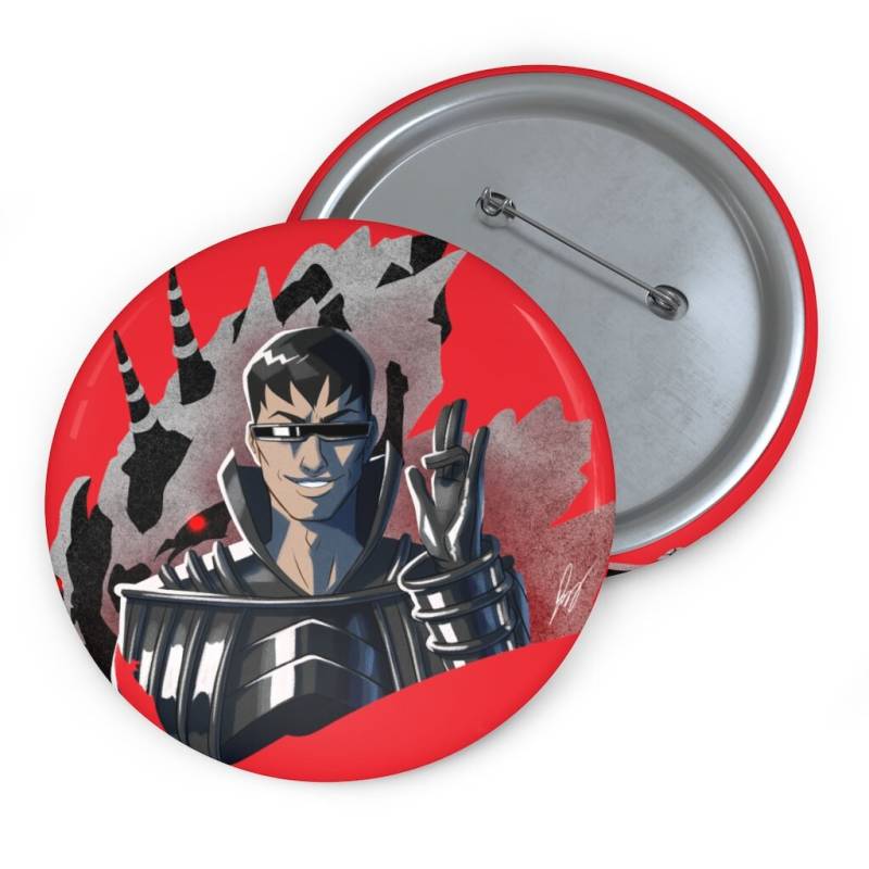 Monster Act - Control Pin Button von MonsterMarchDesign