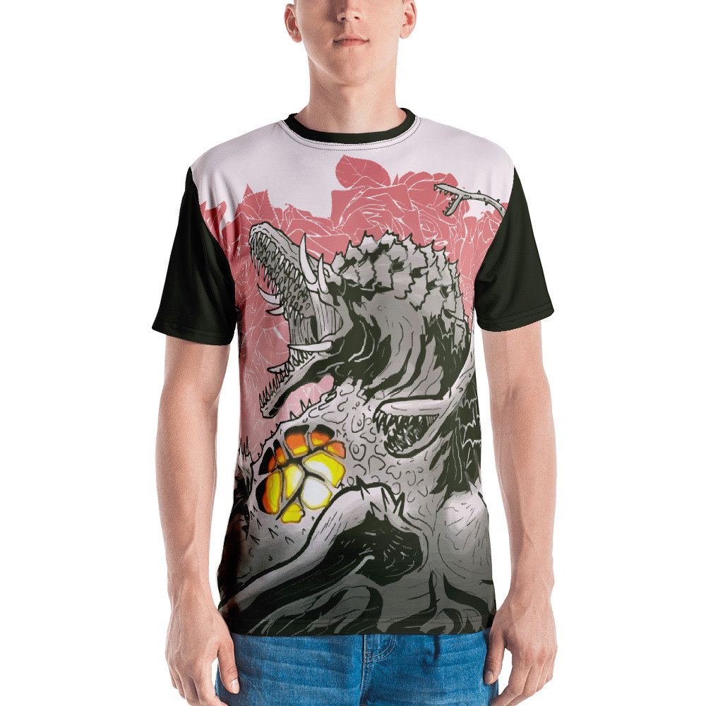 Rosy Nasty Herren All-Graphic T-Shirt von MonsterMarchDesign