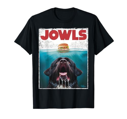 Newfie Jowls, Sabbernde Neufundländer Hundepfoten, Mama Top, Papa T-Shirt von MonsterMuttz