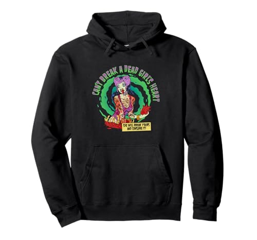 Victory Rolls Zombie Girl HeartBreaker Pullover Hoodie Victory Rolls Zombie Girl HeartBreaker Pullover Hoodie von Monsters and Martians