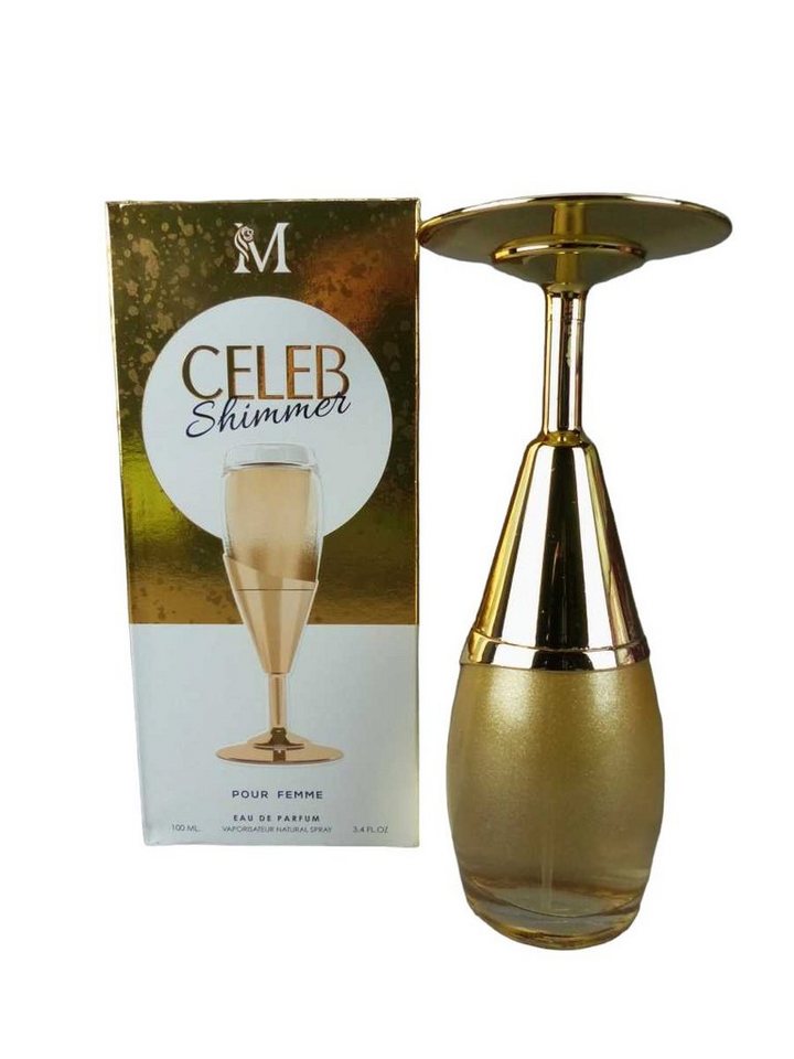 Montage Brands Eau de Parfum Celeb Shimmer Damen Duft Parfüm edp eau de Parfum 100 ml Duftzwilling von Montage Brands