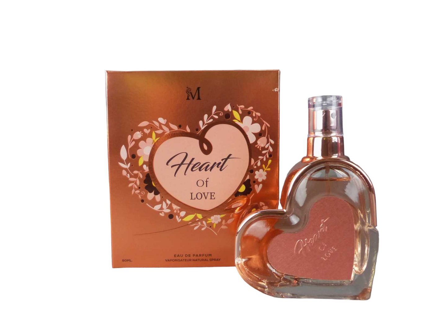 Montage Brands Eau de Parfum Heart of Love Damen Duft Parfüm edp eau de Parfum 80 ml Duftzwilling von Montage Brands