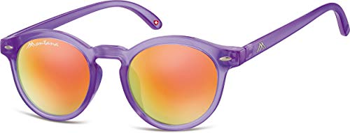 Montana Eyewear Unisex SS28E Sonnenbrille, Purpurrot, 48 von Montana