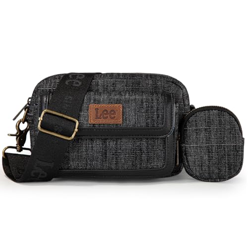 Lee Bauchtasche für Damen und Herren, mehrere Taschen, Gürteltasche für Reisen, Wandern, Freizeit, Alltag, Lee-Black Lee Bauchtasche für Damen und Herren, mehrere Taschen, Gürteltasche für Reisen, Wandern, Freizeit, Alltag, Lee-Black von Montana West