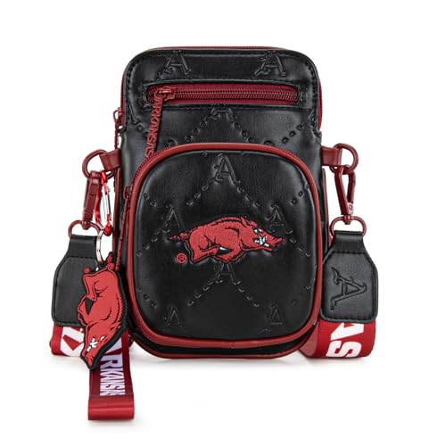 Montana West Kleine Umhängetasche für Damen, Handy-Geldbörsen, Afu-Schwarz von Montana West