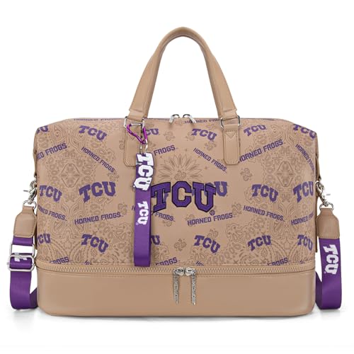 Montana West Reisetasche, Sporttasche, Wochenendtasche, Turnbeutel, Hangbag, TCU-Khaki von Montana West