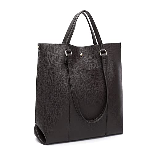 Montana West Tragetasche für Frauen Geldbörsen und Handtaschen Top Handle Satchel Bag Große Schulter Handtasche, Kaffee (mit Beutel), Large von Montana West