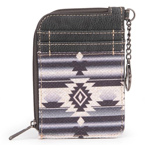 Montana West Wrangler Kartenetui für Damen, Boho-Azteken-Kartenetuis, Angel Diamond Black, Casual von Montana West