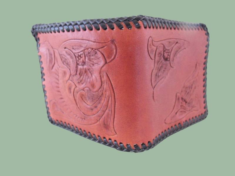 Jungen Maßgeschneiderte Hand Punzierte Leder Geldbörse Wahl Des Designs, Benutzerdefinierte, Geschenke Jungen Maßgeschneiderte Hand Punzierte Leder Geldbörse Wahl Des Designs, Benutzerdefinierte, Geschenke von MontanaStansLeather