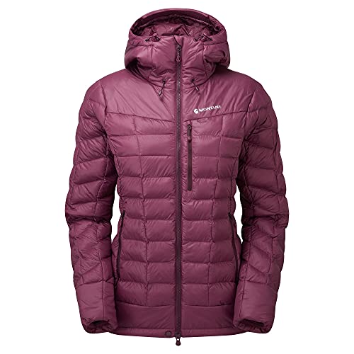 Montane Damen Jacke mit Bodenkontrolle, Wineberry, 42 von Montane