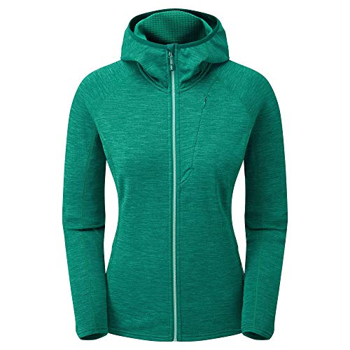 Montane Damen Women's Protium Hoodie Fleecejacke Türkis S von Montane